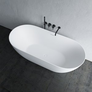 Coco 170 - 170x75 cm Bathtub, Slim Design, Mathvid