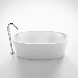 ArkiLife Zen 170 - Bathtub 170x82 cm, Glossy White