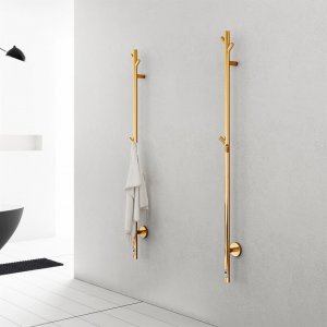 Pulcher® Style PS14 - Electric Towel Dryer, PVD Brass