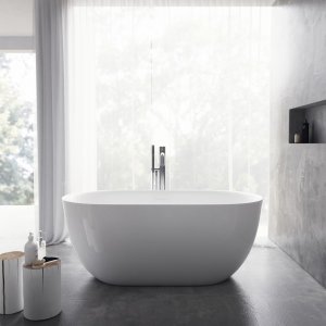 Yin-Yang 150 - Bathtub 150x72 cm, Glossy White