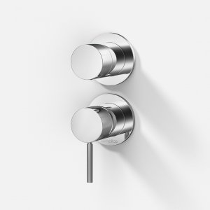 Semplice SBR901 - 1-grebs brusebatteri, Krom