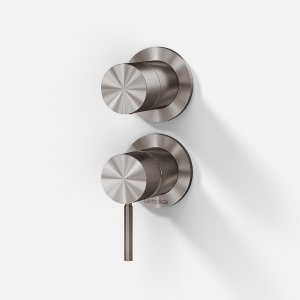 Semplice SBR901 - 1-grebs brusebatteri, PVD Børstet Stål