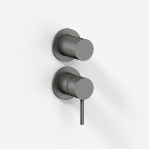 Semplice SBR901 - 1-grebs Brusebatteri, PVD Matt Gun Metal