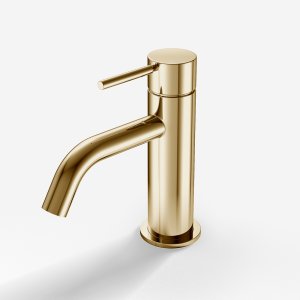 Semplice SHV501 - Washbasin fitting S-size, Polished Brass Natural