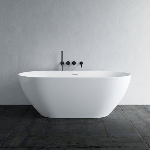 Coco 170 - 170x75 cm Bathtub, Slim Design, Glossy White