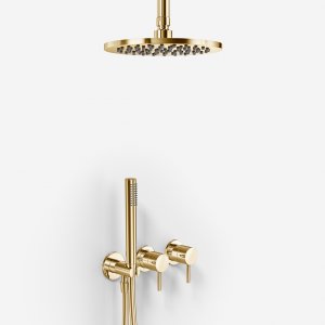 Semplice SBR801 S08 - Brusesæt Ø20 cm, Loft, Messing Natur 