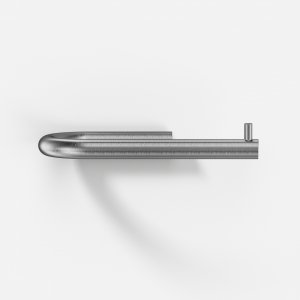 Semplice S12X - Paperholder, Brushed Stainless Steel