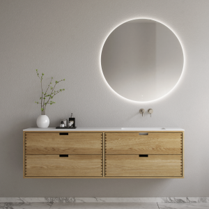 CPH Tapwork Soho 180R - MKII, Fingertappet Snedkermøbel i Natur Eg inkl. Mathvid SolidTec® Vask