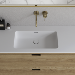 CPH Tapwork Soho 180R - MKII, Fingertappet Snedkermøbel i Natur Eg inkl. Mathvid SolidTec® Vask