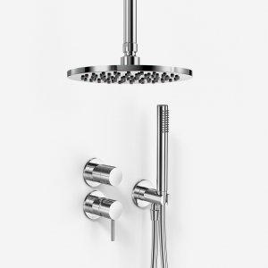 Semplice SBR901 S08 - Brusesæt Ø20 cm, Loft, Krom