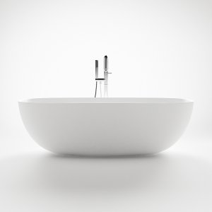 New Deep 180 - Bathtub 180x85, Solid Mathvid SolidTec®
