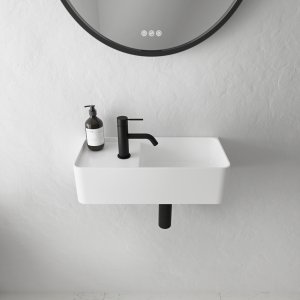 Coco 4R - Håndvask 50x22,5 cm, Mathvid SolidTec®