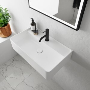 Coco 60 - Håndvask 60x35 cm, Mathvid SolidTec®