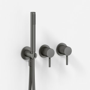 Semplice SBR801 - Brusesæt, PVD Matt Gun Metal