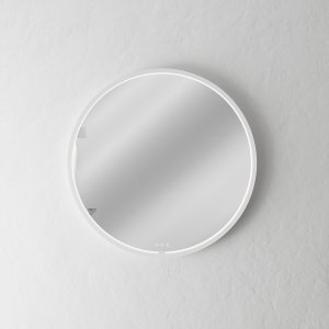 Pulcher Mood 1 PM1-070 - Ø70 cm. Anti-fog mirror w/light and light control, Mathvid
