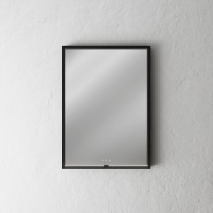 Pulcher Mood 2 PM2-5070 - Mirror w/light and light control, Matt black frame
