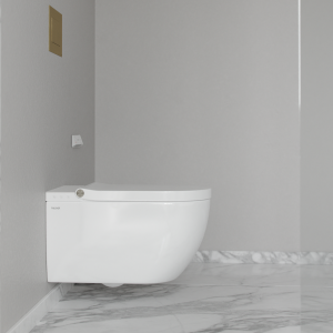 Aqualux PAX2-R Duschtoilet - LuxDusch Bidétfunktion & Soft-Close Sæde m/varme