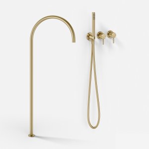 Semplice SBR801 S12 - Kar/brus, PVD Børstet Messing