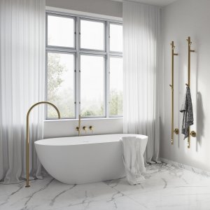 Semplice SBR801 S12 - Kar/brus, PVD Børstet Messing