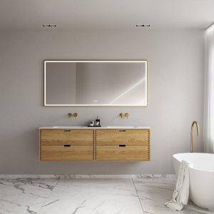 CPH Tapwork Soft 180D - MKII, Fingertappet Snedkermøbel i Natur Eg inkl. Mathvid SolidTec® Vask