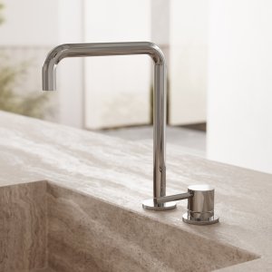 Semplice SHV405 S04 - Køkkenblander med svingtud, Krom