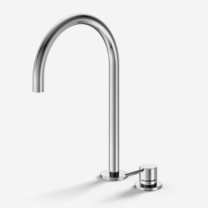 Semplice SHV505 S03 - Køkkenblander med svingtud, Krom