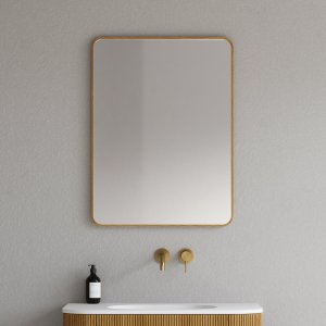 Noorwork NM6080 - 60x80 cm, Snedker Trærammespejl i olieret Egetræ