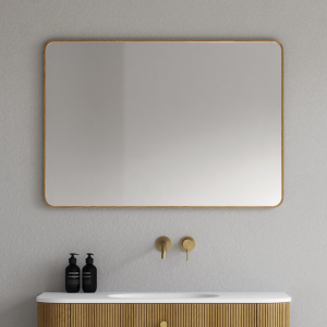 Noorwork NM7010 - 70x100 cm, Snedker Trærammespejl i olieret Egetræ
