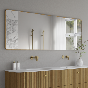 Noorwork NM7018 - 70x180 cm, Snedker Trærammespejl i olieret Egetræ