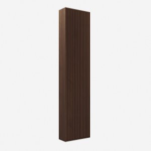 Noorwork NHC4117 - 40x16x170 cm High cabinet, Walnut