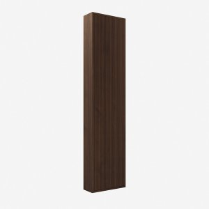 Noorwork NHC4117 - 40x16x170 cm High cabinet, Walnut