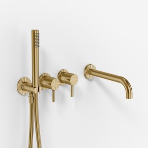 Semplice SBR801 S11 - Kar/brus, PVD Børstet Messing