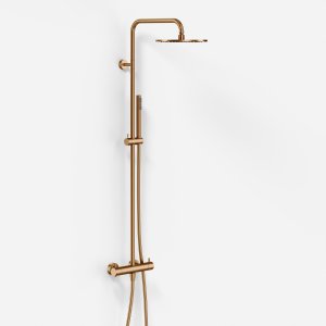 Semplice Rain DeLuxe SRL02 - SmartTerm Ø25 EasyClean, PVD Børstet Kobber