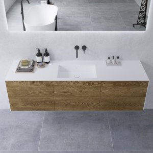 Copenhagen Chic 180 - MKII, Mathvid Corian® w/Raw Wild Oak