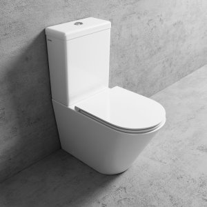 Urban Chic UC2-09 - Toilet w/ Geberit water-saving dual flush, Glossy White