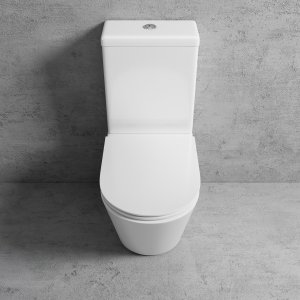 Urban Chic UC2-09 - Toilet w/ Geberit water-saving dual flush, Glossy White