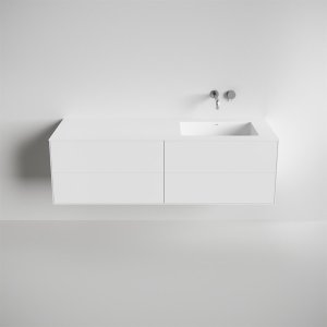 Copenhagen Chic 160R - MKII - Badmøbel, Corian®, Mathvid