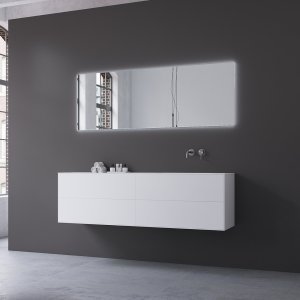 Copenhagen Chic 160R - MKII, Badmøbel, Corian®, Mathvid