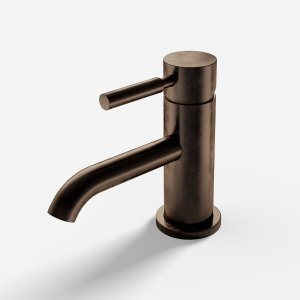 Semplice SHV101 - Håndvaskarmatur, Bruneret Messing