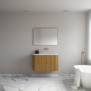 Noorwork 100 - Snedkermøbel i Natur Eg inkl. Mathvid Corian®