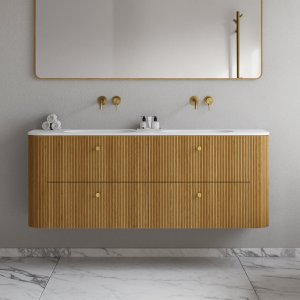 Noorwork 160D - Snedkermøbel i Natur Eg inkl. Mathvid Corian®