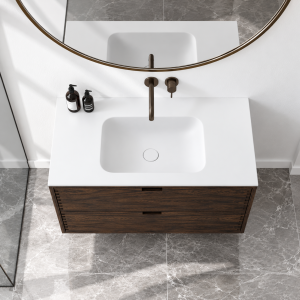 CPH Tapwork Soft 100 - MKIII, Fingertappet Snedkermøbel i Røget Eg inkl. Mathvid SolidTec® Vask