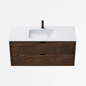CPH Tapwork Soft 120 - MKIII, Fingertappet Snedkermøbel i Røget Eg inkl. Mathvid SolidTec® Vask