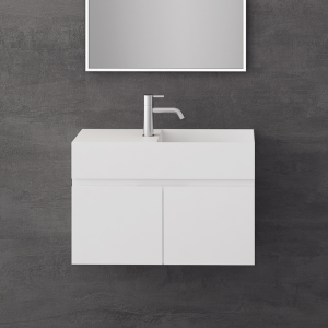 Compact 08R - Vaskemøbel 75x32, Mathvid SolidTec®