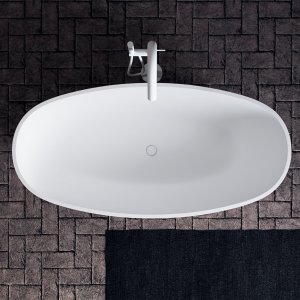 Pulcher® Mood 165 - Badekar 165x78, Mathvid SolidTec®