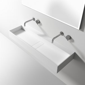 Contract 120 - 120x40 cm Håndvask, Mathvid SolidTec®