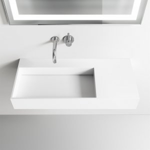 Kubo Inside 90L - Håndvask, Mathvid SolidTec®