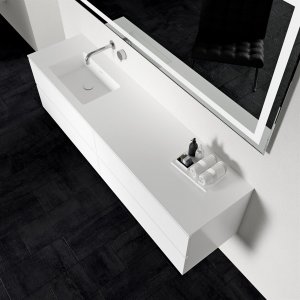 Frontline Soho 180L - Bathroom furniture 180x46, Mathvid