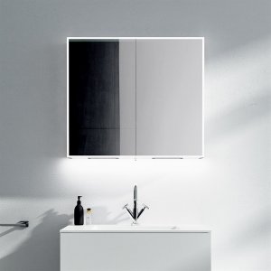 Copenhagen Chic CC80 - LED Light Cabinet, 80x70h cm