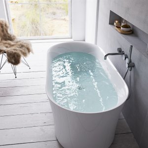 Pulcher Curio Spa 170 - Wellness Spa Tub, 170x80, Glossy White